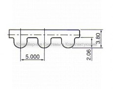 Ремень зубчатый Bando HTD 5М - Конвейерные системы и комплектующие